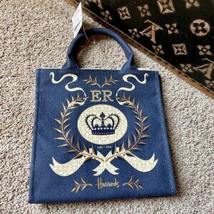 Harrods Queen Elizabeth Tote Bag, NEW